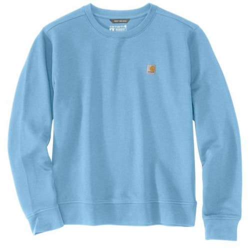 Carhartt Tencel Fiber Series Sweatshirt Women's 2X Plus Blue French Terry KFC576