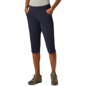 Columbia Anytime Pants Women's XS Dark Nocturnal Casual Capri Cropped KFC609