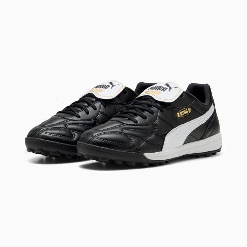Puma King Top TT 108473-01 Sneaker Men's US 9 Black White Football Boots RHS7700