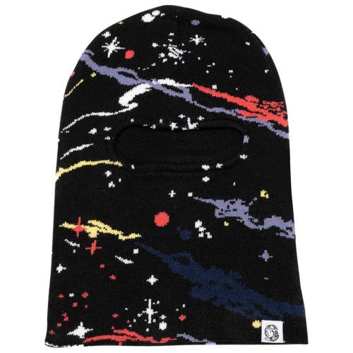 Billionaire Boys Club Whirlpool Ski Mask Men's Black Knit Balaclava FROG166