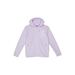 The North Face Jacket Kids Large Lavender Hooded Long Sleeve Full Zip FROG149
