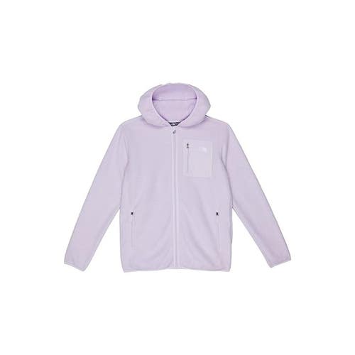 The North Face Jacket Kids Large Lavender Hooded Long Sleeve Full Zip FROG149