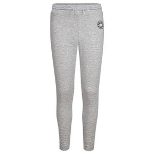 Converse Chuck Patch Joggers Girls 6 Gray Drawstring Waist Activewear FROG104
