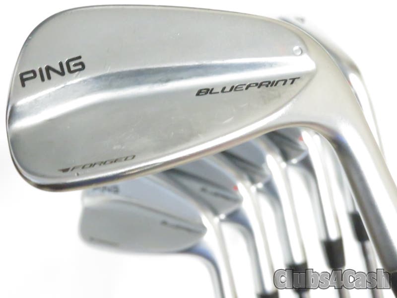 PING Blueprint Forged Irons Red Dot Dynamic Gold X100 4-P