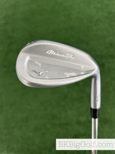 Mizuno Pro T-3 White Satin Forged 58 Degree Wedge / Stiff