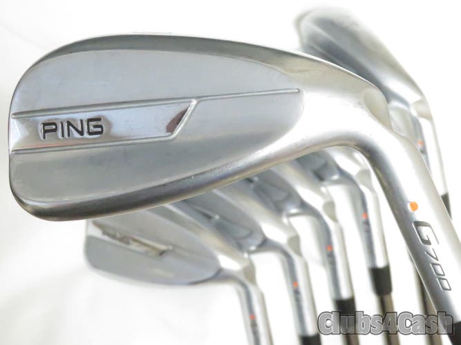 PING G700 Irons Orange Dot UST Mamiya Recoil ES 780 F4 Stiff Flex 5-P+Uw