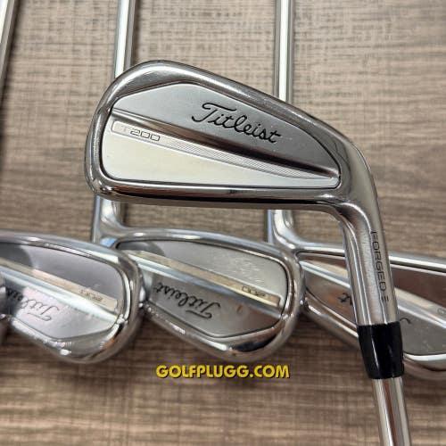 Titleist T200 2023 Iron Set 4-PW / AMT Black Steel, Stiff (202)