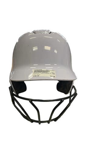 Used Evoshield EVOSHIELD W/ MASK Batting Helmet w/Mask White LG 11859-S000028896