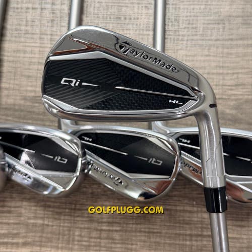Taylormade Qi HL Iron Set 5-AW / Speeder Graphite, Regular Flex (177)