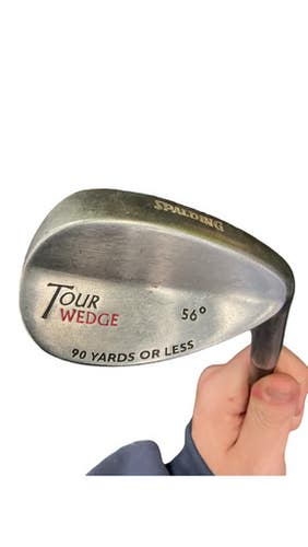 Used Spalding 56 WEDGE Golf Chipper RH 56 Degree 11859-S000028889