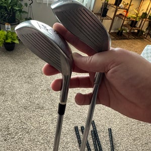 Men's Left Hand Iron Set Regular Flex 7 Pieces Steel Shaft (Used)