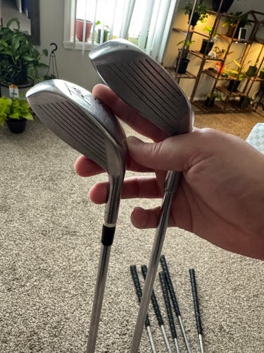 Men's Left Hand Iron Set Regular Flex 7 Pieces Steel Shaft (Used)