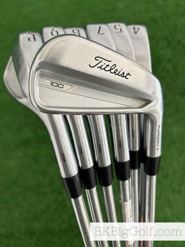 Titleist T100 23 Forged Iron Set 4-P / KBS Tour 130 X Extra Stiff