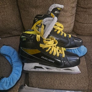 Bauer Supreme 3S Pro Hockey Goalie Skates Regular Width Size 5.5 (Used)