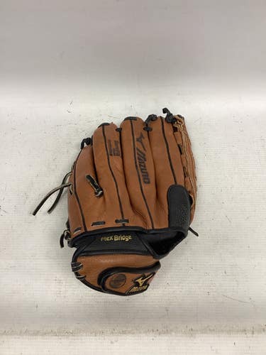 Used Mizuno POWER CLOSE BB/SB Glove RH Throw Brown 12" 11851-S000043859
