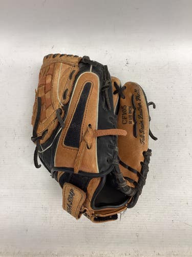 Used Rawlings COOLFLO BB/SB Glove RH Throw Tan And Black 10 1/2" 11851-S000043860
