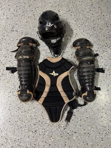 Black All Star System 7 Axis Catcher's Set (Used)