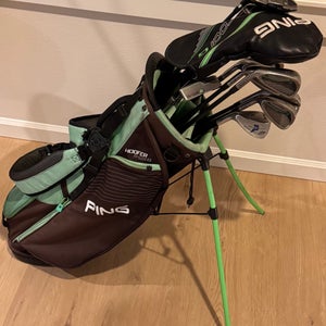 Junior Ping Prodi G Left Hand Clubs (Full Set) Junior 11 Pieces (Used)