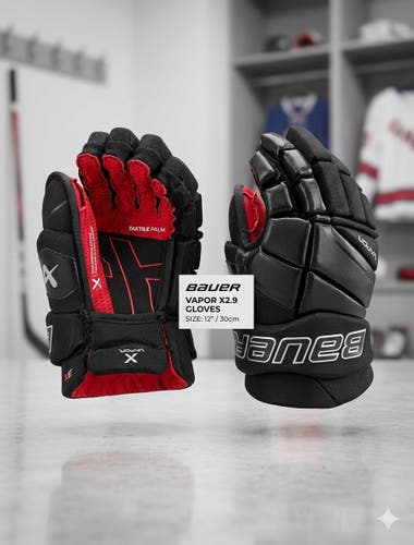 Bauer Vapor X2.9 Gloves 12" (like new)
