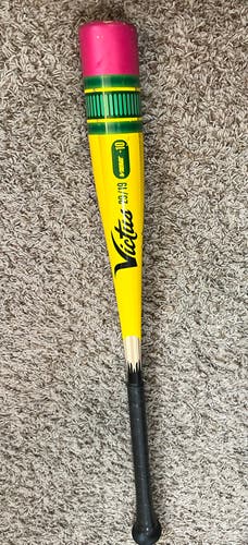 2025 Victus Vibe Alloy USA Yellow Pencil Bat Certified Bat (-10) 19 oz 29" (-50 swings) (mint)