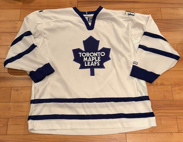 Toronto Maple Leafs TML White XL Men's CCM Jersey
