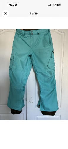 Green Men's Adult Small Burton Pants (Used)