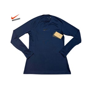 Size Medium Men's Nike Park First Layer Dri-Fit LS Soccer Jersey AV2609-419
Obsidian/Black