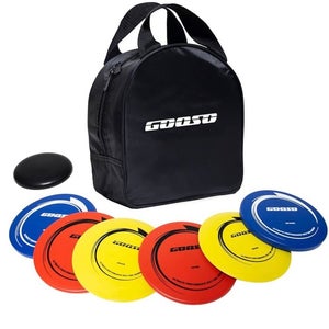 NWT Gooso Disc Golf Bag & Set Includes Driver/Mid Range/Putter 6 Discs Total