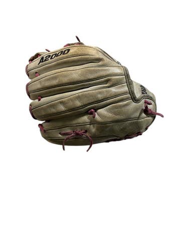 Used Wilson A2000 FPH BB/SB Glove RH Throw White 12" 11873-C000230793