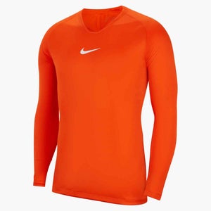 Orange XXL Men's Nike Dri-Fit Shirt (New) Nike Park First Layer Dri-Fit LS Soccer Jersey AV2609-819