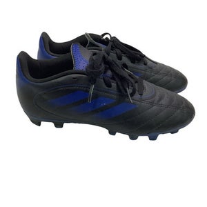 Used Adidas Soccer Cleats Black And Royal Blue Junior 03 11347-S000265124