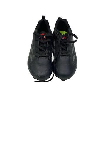 Used Rawlings BASEBALL CLEATS BB/SB Cleats Black Junior 03 11347-S000265201