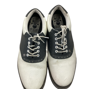 Used G/Fore Golf Mens Golf Shoes Black And White Senior 12.5 11613-S000178270