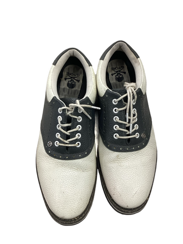 Used G/Fore Golf Mens Golf Shoes Black And White Senior 12.5 11613-S000178270