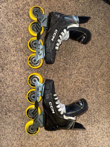 CCM Super Tacks 9350 Inline Skates Regular Width Size 3 (Used)