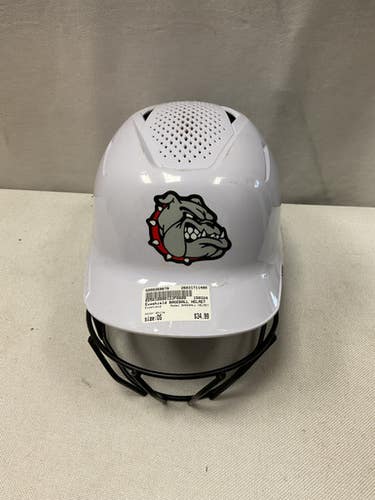 Used Evoshield BASEBALL HELMET Batting Helmet w/Mask White One Size 11490-S000269679