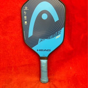 Pickleball Paddle: Blue head extreme Pro pickleball paddle 4 1/8-1