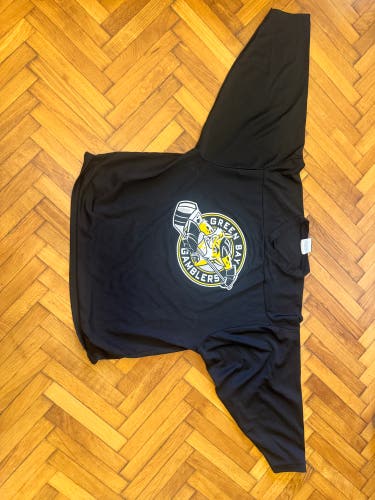 Green Bay Gamblers USHL - Black Large Adult Unisex K1 Jersey (Used)
