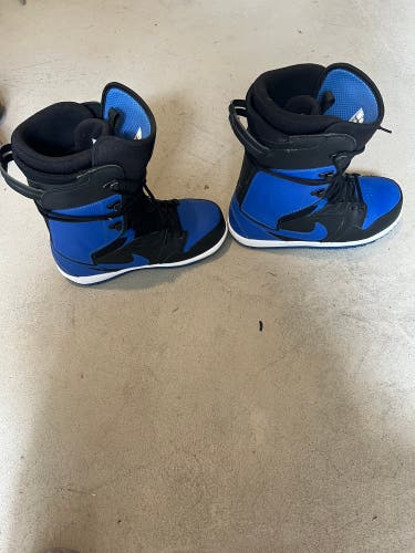 Men's Size M 8.0 (W 9.0) Nike Vapen Snowboard Boots Adjustable Flex All Mountain (Used)