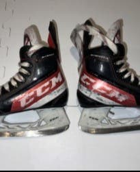 Black CCM JetSpeed FT485 Hockey Skates Regular Width 12.5 (Used)