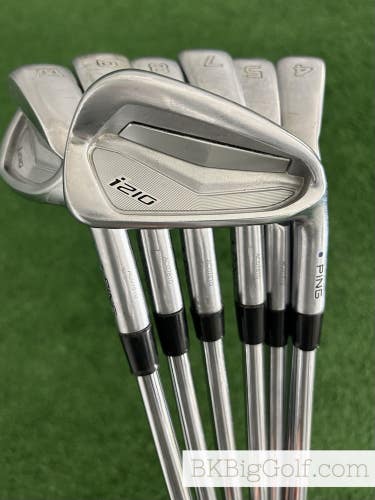 Ping i210 Iron Set 4-W / NS Pro Modus Tour 105 Stiff +1