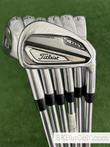 Titleist T100s Forged Iron Set 4-P / Dynamic Gold S400 Stiff