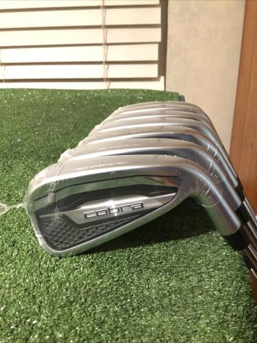 Cobra 2026 King Irons Set (5-PW-GW) Stiff KBS Tour Lite Steel Shafts (NEW)