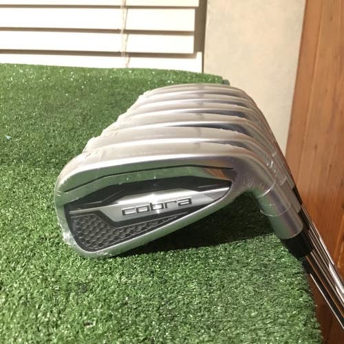 Cobra 2026 King Irons Set (5-PW-GW) Regular KBS Tour Lite Steel Shafts (NEW)