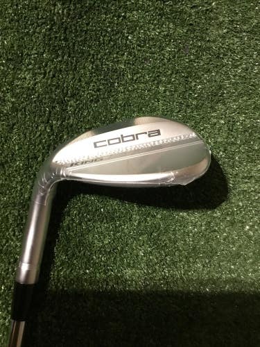 Cobra Left Handed King Silver 56* Sand Wedge (SW) Wedge Flex Spinner Steel (NEW)