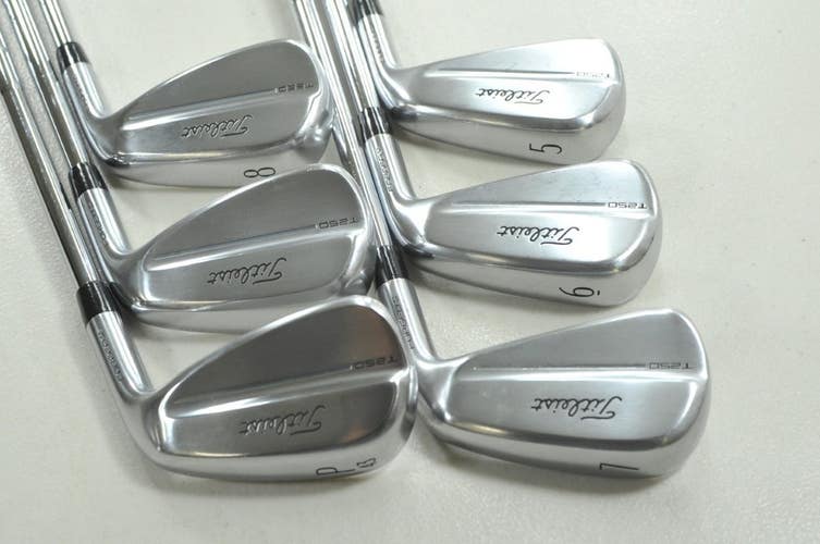 Titleist T250 2025 5-PW Iron Set Stiff Flex KBS Pro+ Tour-V 110g Steel  # 211162