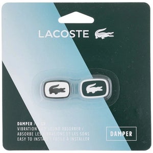 LACOSTE "DAMPER" PACK OF 2 TENNIS RACQUET VIBRATION DAMPENERS. #53LACANT21