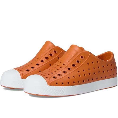 Native Shoes Jefferson Kids US 7C Mars Orange Round Toe Slip-On Shoes DAB162