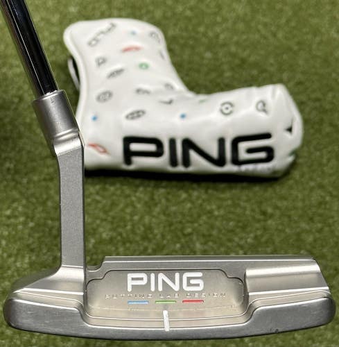 PING PLD Anser 2 Milled Blade Putter Golf Club Right Hand 35" w/ Headcover NICE!