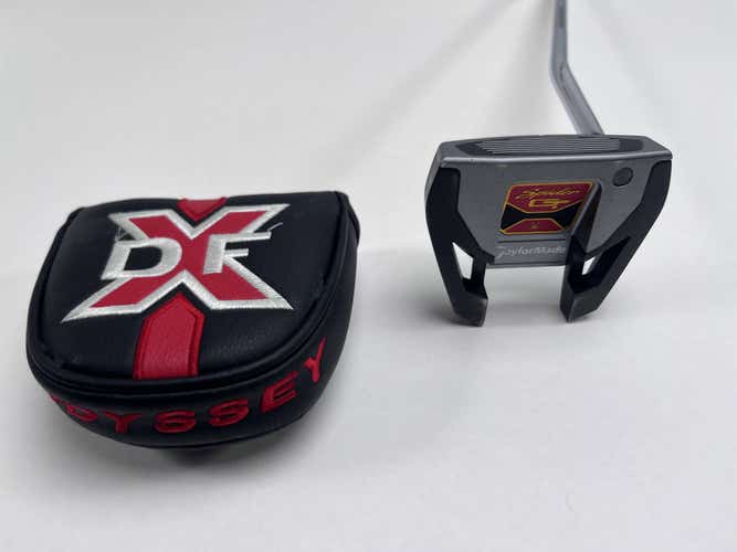 TaylorMade Spider GT Single Bend Silver Putter 35" Mens RH HC